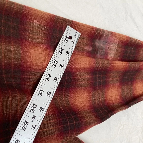 Vintage Pendleton High grade Western Wear Button Down wool button down shirt - Picture 7 of 14